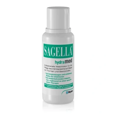 Imagen de Sagella® Loción de lavado íntimo hidratada, para mujeres en todas las etapas la vida con mayor riesgo infección, 500 ml