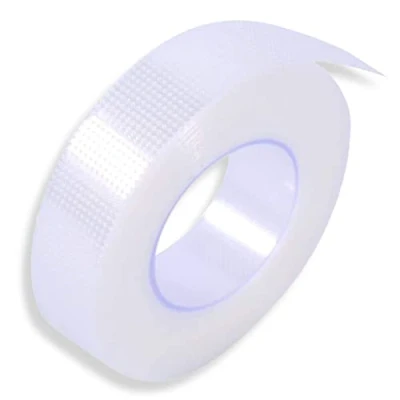 Imagen de P Beauty Cinta de extensión médica para pestañas, microporos hipoalergénica 3M, transparente, transpirable, 1,25 cm x 9,14 m, 1 10 unidades, unidad.