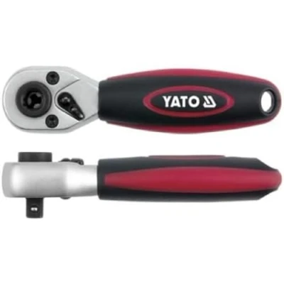 Imagen de YATO YT 0331 Chicharra reversible 72 6,3 (1/4&quot;) 136 Acero cromo vanadio