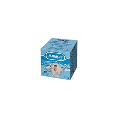 Imagen de MANASUL Classic Infusión Laxante a base de Sen, Melisa, Menta, Regaliz y Anis Verde, 100% Natural sin Conservantes ni Añadidos. Caja 10 Bolsitas.