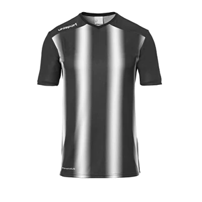 Imagen de Uhlsport Stripe 2.0 Trikot Kurzarm Camiseta, Hombre, Black/White, 164
