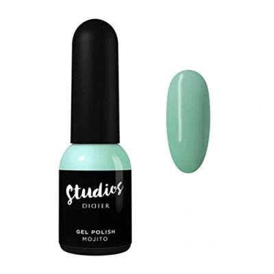 Imagen de Didier Lab Esmalte semipermanente de gel Studios Mojito Productos profesionales para manicura y pedicura Pigmento rico Brillo impecable Adecuado principiantes UV