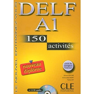 Imagen de DELF A1 LIVRE+CD 150 ACTIVITES: activités (SIN COLECCION)