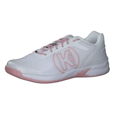 Imagen de KEMPA Attack 2.0 Women, Zapatillas de Balonmano Mujer, weiß/Rose Cloud, 37.5 EU