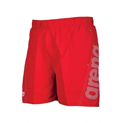 Imagen de Arena Fundamentals Logo Bañador, Hombre, Rojo/Blanco, M