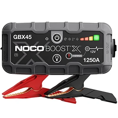 Imagen de NOCO Boost X GBX45, Arrancador de Batería Coche 1250A, Booster Bateria Portátil y Cables Arranque Profesionales para Motores Gasolina hasta 6,5 litros Diésel 4,0