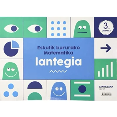 Imagen de ESKUTIK BURURAKO MATEMATIKA LANTEGIA 3 URRATSA 9788491861850 (AVANZA)