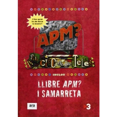 Imagen de APM? El Circ De La Tele + Samarreta: LLIBRE I SAMARRETA (CATALAN)