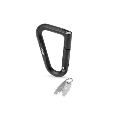 Imagen de Matador BetaLock (negro) mosquetón de bloqueo y candado viaje 2 en 1; TSA para equipaje viajes; resistente con llaves incluidas, ideal EDC, mochileros, senderismo,