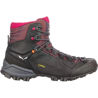 Imagen de Salewa WS Alpenviolet Mid Gore TEX, Botas de Senderismo Mujer, Azul (Ombre Blue/Fluo Coral), 36.5 EU
