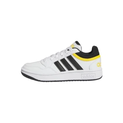 Imagen de adidas Hoops Shoes, Zapatilla de deporte Unisex niños, Cloud White Core Black Bold Gold, 38 2/3 EU