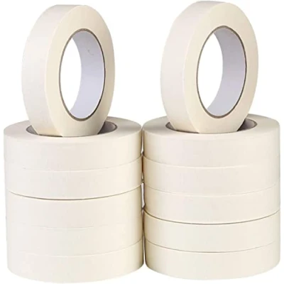 Imagen de Jdel Pack de 60 Cintas Enmascarar, 30 mm x 45 m, Para Pintar y Adhesiva No Deja Residuos