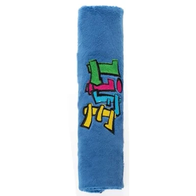 Imagen de WALSER 26186 Almohadilla de cinturón seguridad azul claro para niños
