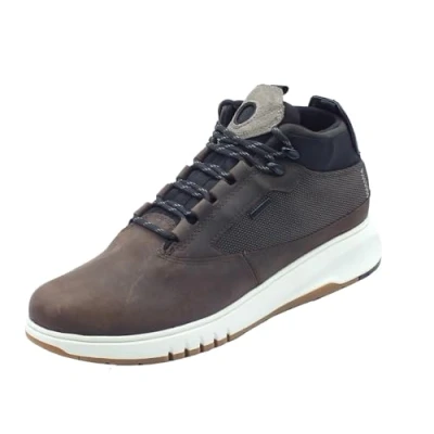 Imagen de Geox Aerantis 4X4 ABX Botines con cordones, Hombre, Talla: 41, Dark coffee Zapatos