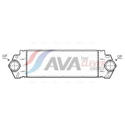 Imagen de PRASCO VNA4233 Intercooler Con acoplamientos rápidos VOLKSWAGEN: Transporter 5, 5 Bus, Multivan (7HM