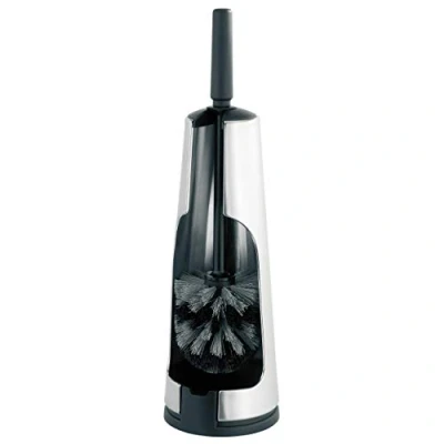 Imagen de Brabantia Renew Collection Escobilla de baño con Soporte, Acero Inoxidable, Gris Mate