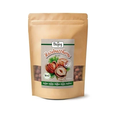 Imagen de Biojoy Avellanas Crudas BÍO (500 g), peladas y enteras, sin sal
