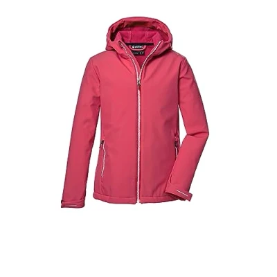 Imagen de killtec Nina Chaqueta softshell/chaqueta outdoor con capucha KOS 358 GRLS SFTSHLL JCKT, coral pink, 140, 42067 000