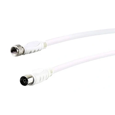 Imagen de Schwaiger Kvckhq191532 Cable Adaptador 1.5m conector Hembra Iec Macho F (90db) Blanco