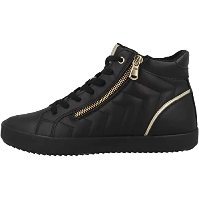 Imagen de Geox D Blomiee E, Sneakers para Mujer, Negro (Black), 37 EU