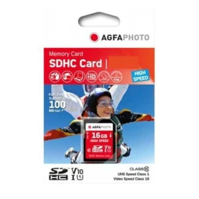 Imagen de Agfaphoto Tarjeta Sdhc 16gb Class 10 / High Speed Mlc