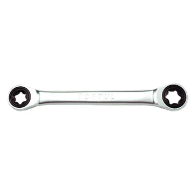 Imagen de TOPTUL AOAC0608 Llave ajustable de boca 130 E8, E6 Acero cromo vanadio