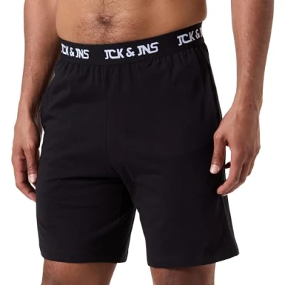 Imagen de JACK &amp; JONES Pantalones Cortos Jacoliver, Negro, XL para Hombre