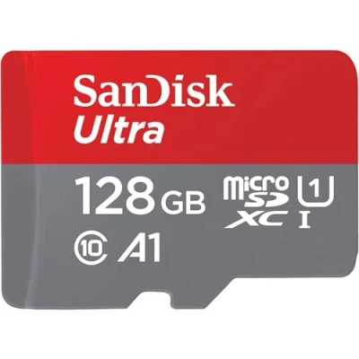 Imagen de Tarjeta De Memoria Sandisk Ultra Microsdxc Uhs i 128gb + Adaptador