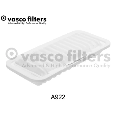 Imagen de DAVID VASCO A922 Filtro de aire 45 115 258 rectangular Cartucho filtrante TOYOTA: Yaris I Hatchback, II III Hatchback