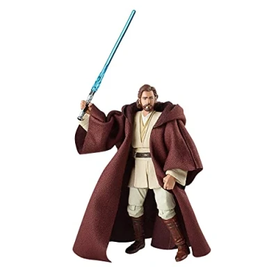 Imagen de Star Wars Hasbro colección Vintage Juguete OBI WAN Kenobi VC31 a Escala de 9,5 cm El Ataque los Clones Figura acción Edad: 4+ (F4492)