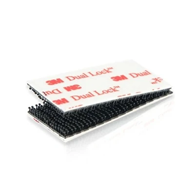 Imagen de 3 M SJ 3550 Dual Lock Lot de 10 x Ruban Adhésif adhésifs 25,4 mm 50 fermeture à pression ; Noir pour les connexions Reversible