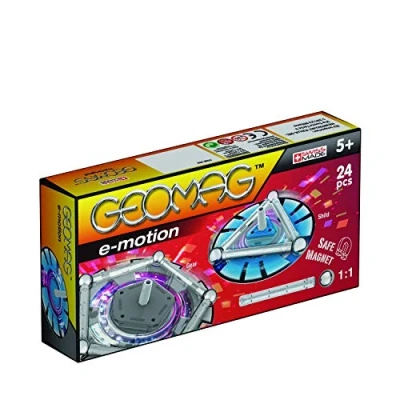 Imagen de Geomag E Motion Power Spin Juego de construcción, Multicolor, 24 Piezas, GEO032