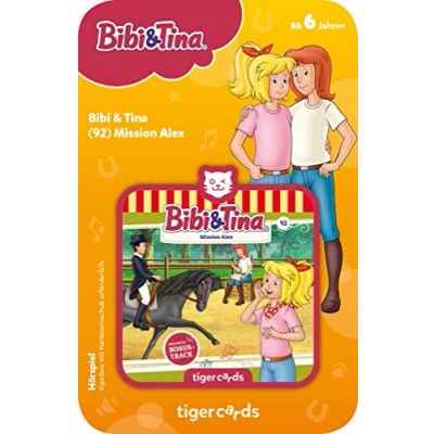 Imagen de tigermedia tigercard Bibi &amp; Tina Episodio 92: Misión Alex, Multicolor, Mission (Tiger Media Deutschland GmbH 4139)