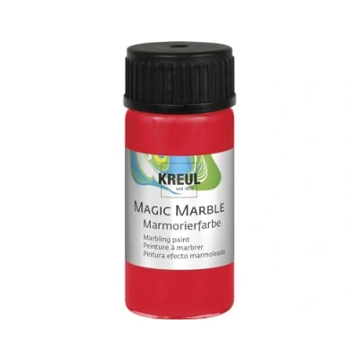 Imagen de KREUL Magic Marble Pintura para mármol (20 ml), Color Rojo, (K73205)