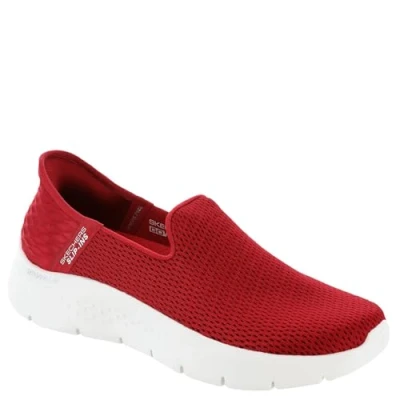 Imagen de Skechers Zapatillas sin Cordones Go Walk Flex Relish para Mujer, Rojo y Blanco, 38 EU