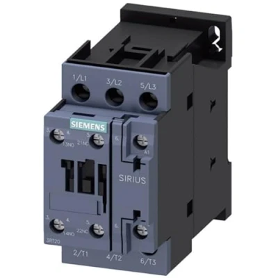 Imagen de Siemens Contactor ac3 15kw 1na+1nc corriente alterna 230v s0 tornillo