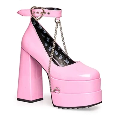 Imagen de Lamoda Sweerheart Chunky Platform Zapatos de plataforma pink, Mujer, Talla: 36, Pink
