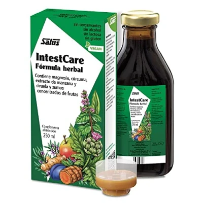 Imagen de Salus IntestCare Complemento Alimenticio 250 ml Contribuye al Buen Funcionamiento y Mantenimiento del Intestino Contiene Magnesio, Extractos de Cúrcuma Otras Plantas