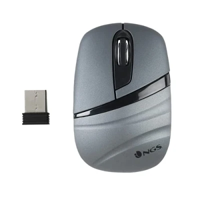 Imagen de Ratón Ngs Ash Dual 1200 Dpi Negro/plateado