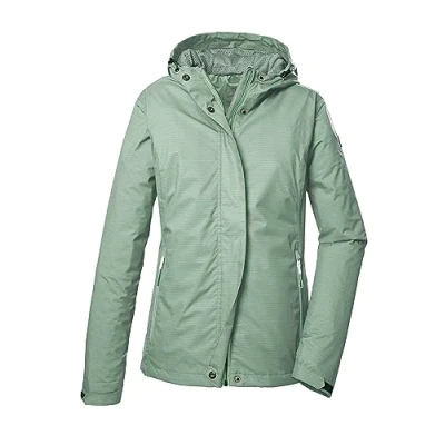 Imagen de killtec Mujer Chaqueta funcional/chaqueta outdoor con capucha KOS 68 WMN JCKT, light mint, 48, 41347 000