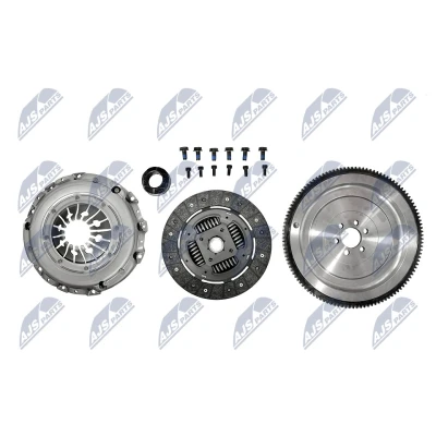 Imagen de NTY NZS VW 001 Kit de embrague con placa apriete volante motor, plato embrague, cojinete desembrague