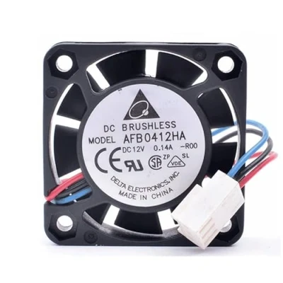 Imagen de DELTA AFB0412HA 12V 3 wire 3pin 0.14A 4010 4CM double ball bearing cooling fan