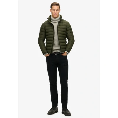 Imagen de Superdry FUJI Printed Padded Chaqueta de invierno, Hombre, Talla: XL, Dark moss green