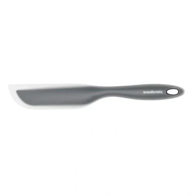 Imagen de Wundermix WunderSpatel® Espátula flexible Ideal para Thermomix y Monsieur Cuisine vaciar el vaso Color: Gris