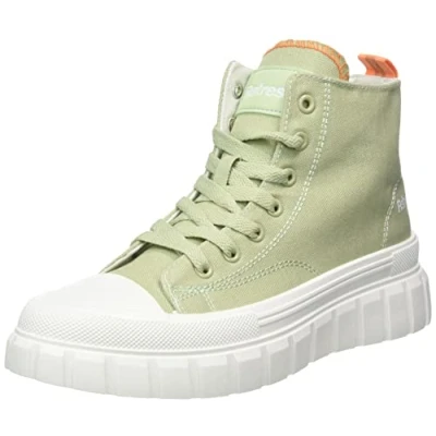 Imagen de REFRESH Zapatilla Cierre de Cremallera para Mujer, Color: Verde, Talla: 39
