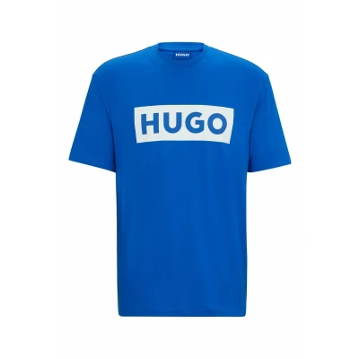 Imagen de HUGO NICO Camiseta estampada, Hombre, Talla: Small, Dunkelblau drei