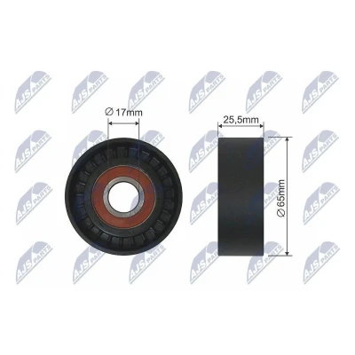 Imagen de Rodillo tensor, correa auxiliar NTY RNK CT 026