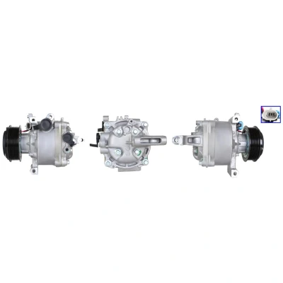Imagen de ELSTOCK 51 1112 Compresor de Aire Acondicionado PAG 46 YF R 134 a, 1234yf con juntas