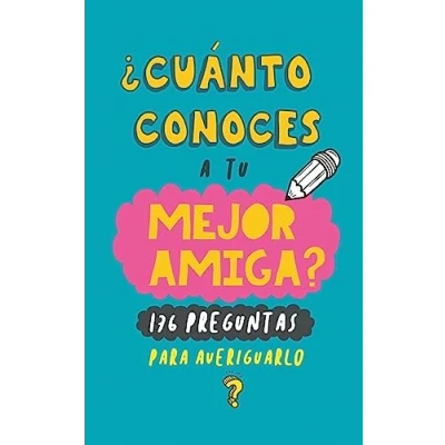 Imagen de ¿Cuánto conoces a tu mejor amiga?: 176 preguntas para averiguarlo. Regalo amiga. BFF. cumpleaños amiga
