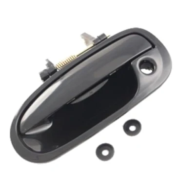 Imagen de PRASCO HD0348002 Manecilla de Puerta exterior, Delante, izquierda con ojo cerradura negro liso HONDA: CIVIC 6 Fastback, Hatchback